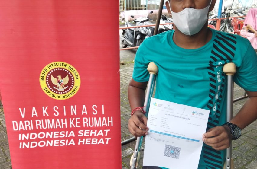  Hari Minggu, BIN dan Komunitas Pegiat Medsos Sumut Gelar Vaksinasi Covid-19 di Medan