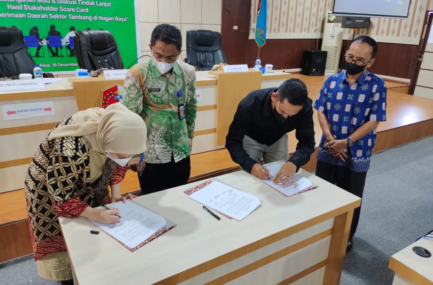  Pemerintahan Nagan Raya Lakukan MOU bersama PWYP Indonesia & GeRAK Aceh Terkait Sektor Tambang