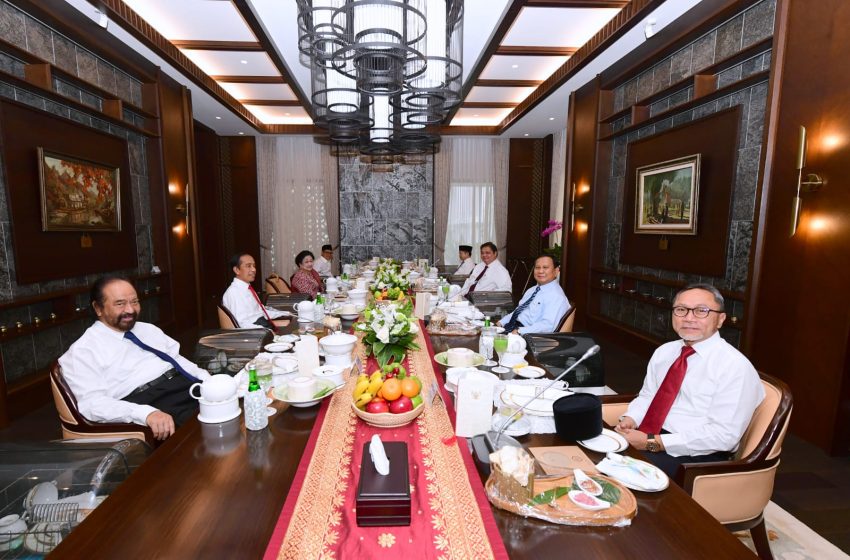  Saat Presiden Bertemu Ketua Umum Parpol Koalisi Jelang Perombakan Kabinet