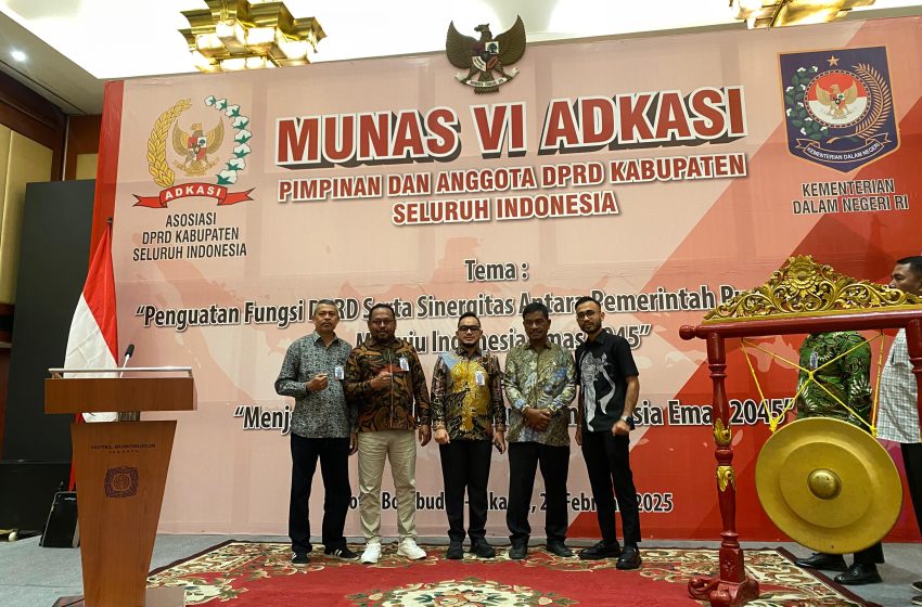  Ketua DPRK Nagan Raya Hadiri Munas ADKASI VI