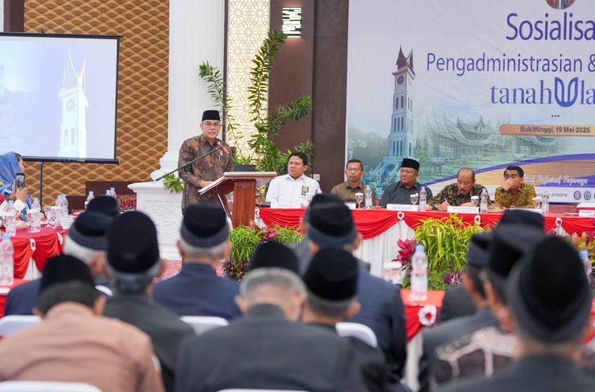  Sosialisasi di Kota Bukittinggi, Wamen ATR/Waka BPN: Sertipikat Tanah Ulayat Adalah Hak Masyarakat Hukum Adat