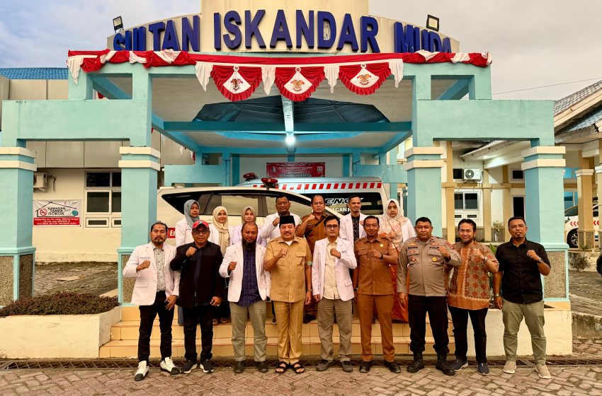  Usai Bertemu Bupati TRK, Poliklinik RSUD Sultan Iskandar Muda Kembali Normal