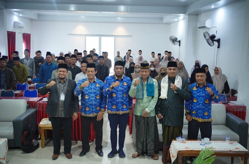  100 Guru Dayah Ikuti Pelatihan, Wabup Nagan Raya Tegaskan Pentingnya Peran Dayah