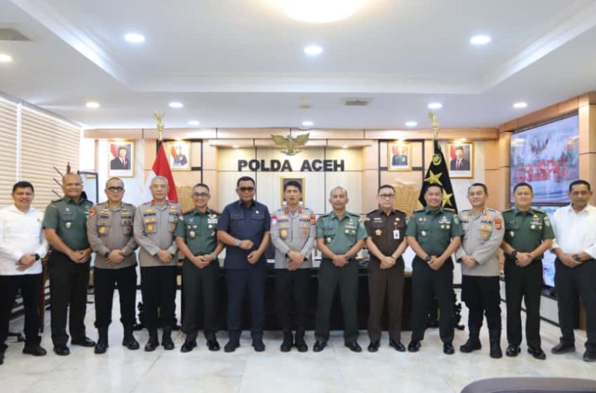  Terima Audiensi Pangdam IM dan Kajati, Kapolda Aceh Sebut Momen Penting untuk Memperkuat Sinergisitas