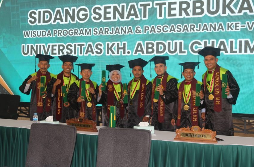  61 Mahasiswa Pergunu Aceh Raih Gelar Magister di UAC Mojokerto
