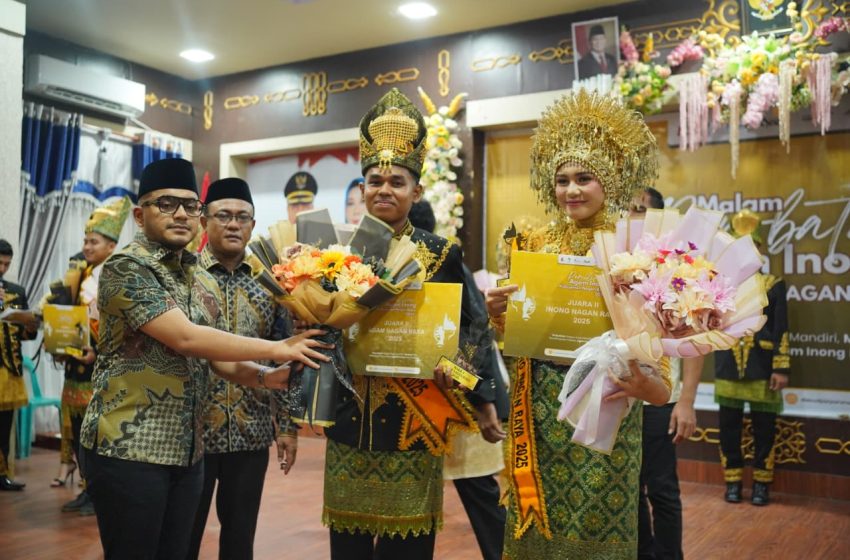  ‎Ketua DPRK Nagan Raya Hadiri Penobatan Agam Inong Nagan Raya Tahun 2024, Harap Jadi Teladan Generasi Lainnya