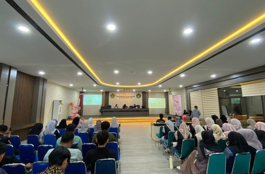  DEMA FSH UIN Ar-Raniry Gelar Seminar Pasar Modal Syariah: Dorong Mahasiswa Melek Investasi Syariah