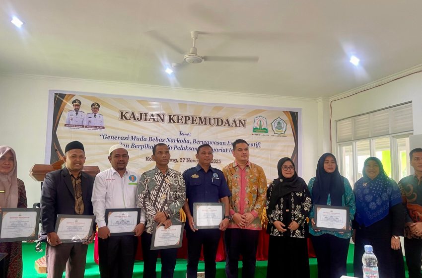  Pemerintah Aceh dan STIS Al-Aziziyah Sabang Gelar Kajian Kepemudaan Bertema Anti Narkoba