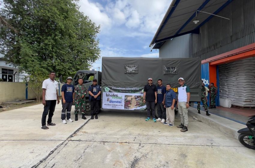  KTR Surabaya Raya Kirim Bantuan beras 2 Ton ke Desa terisolir di Pameu Rungsip Aceh Tengah hingga Pidie Jaya