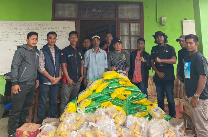  Relawan JASA Nagan Raya Salurkan 7 Ton Bantuan Sembako untuk Korban Longsor di Aceh Tengah