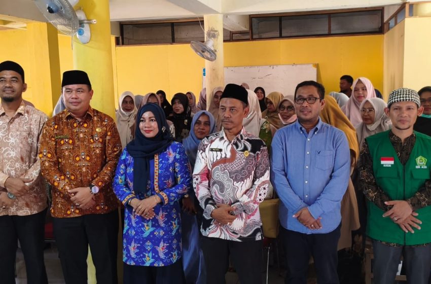  BDK Aceh Hadirkan Pendampingan Psikologis bagi Guru Penyintas Banjir di Pidie Jaya