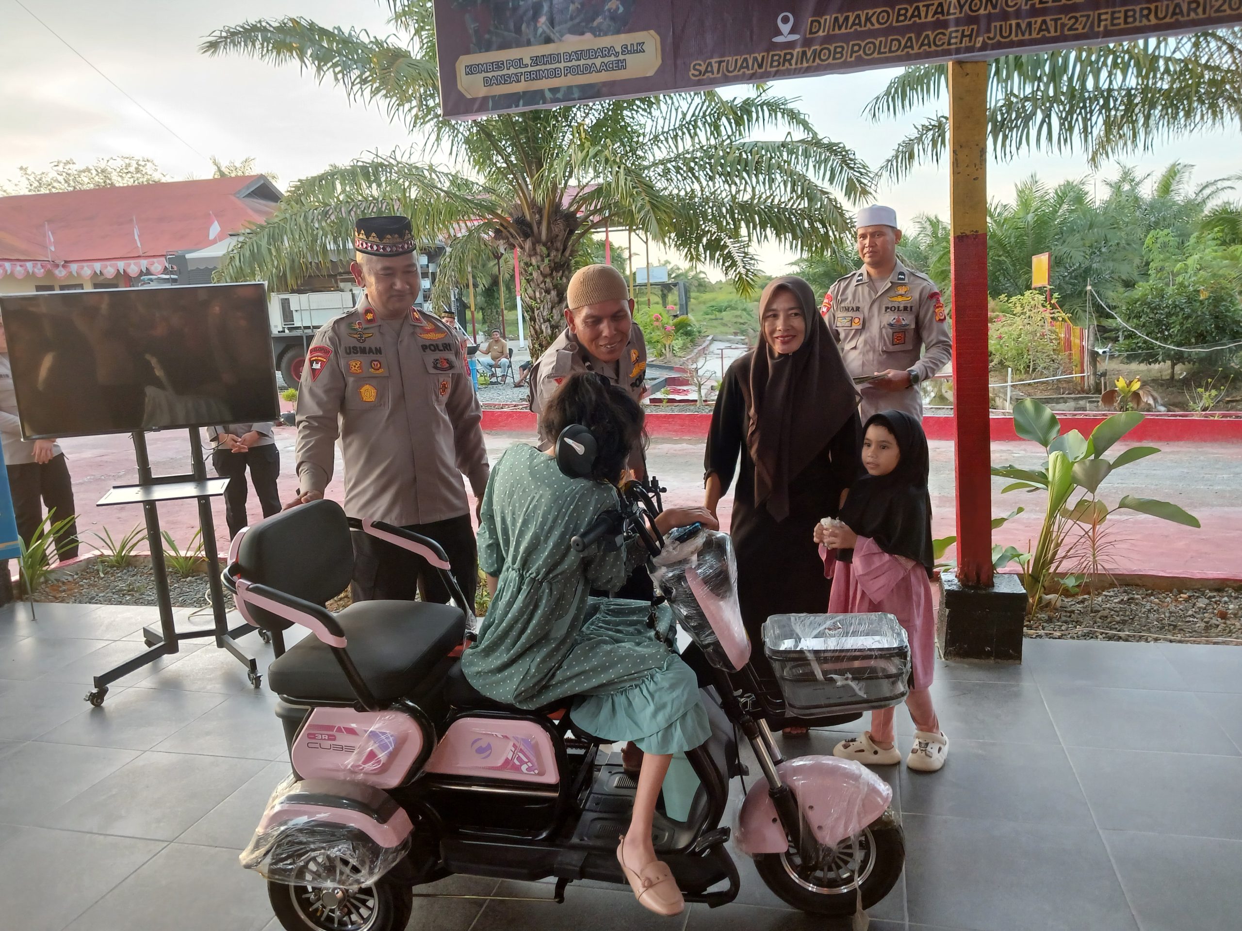 Dari Sosialisasi Hingga Santunan, Brimob Aceh Hadirkan Kebahagiaan di Bulan Ramadhan