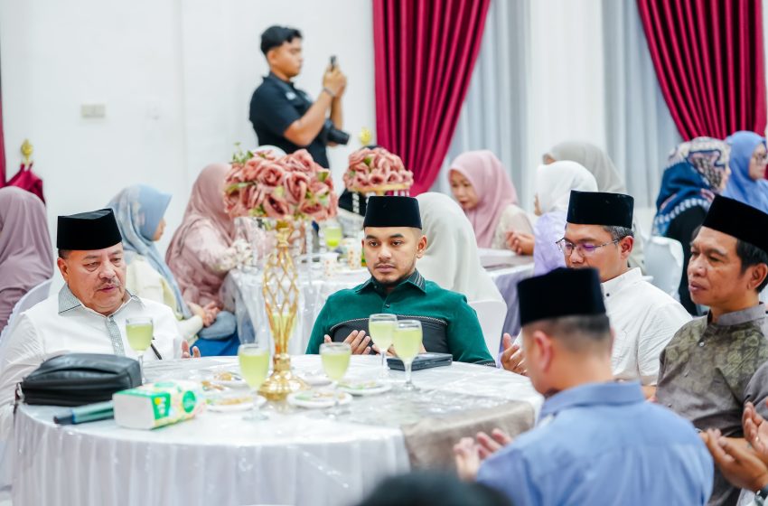  Ketua DPRK Mohd Rizki Ramadhan Hadiri Buka Puasa Bersama Mahasiswa STIK, Forkopimda dan Bhayangkari