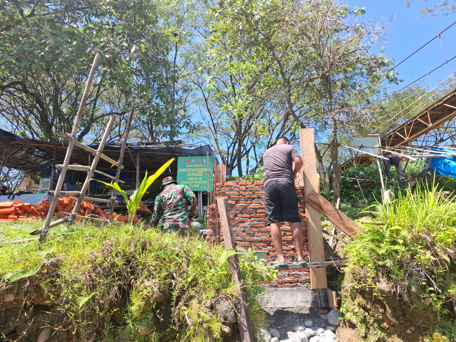 Infrastruktur Air Bersih Jadi Prioritas Program TMMD