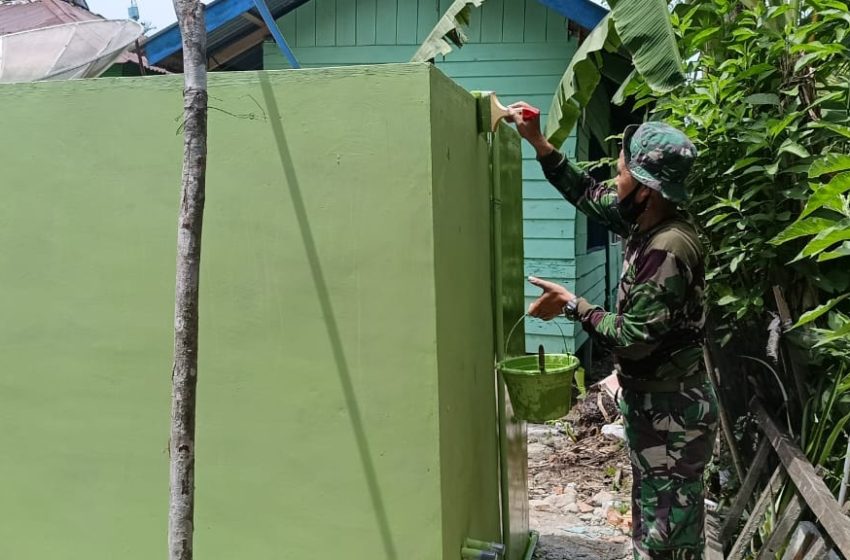  Progres Signifikan, Bak Air TMMD Masuki Tahap Finishing : Harapan Masyarakat akan Air Bersih Segera Tercapai
