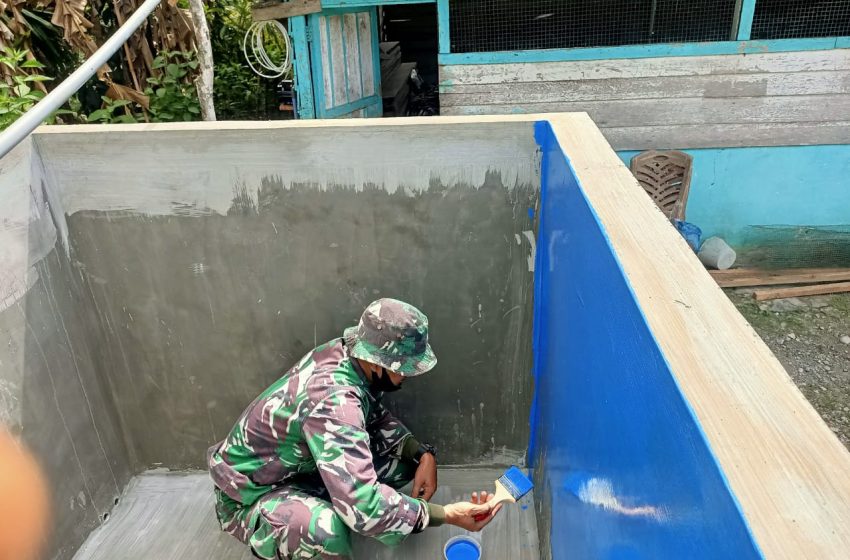  MCK TMMD di Nagan Raya Masuki Tahap Akhir Pengerjaan