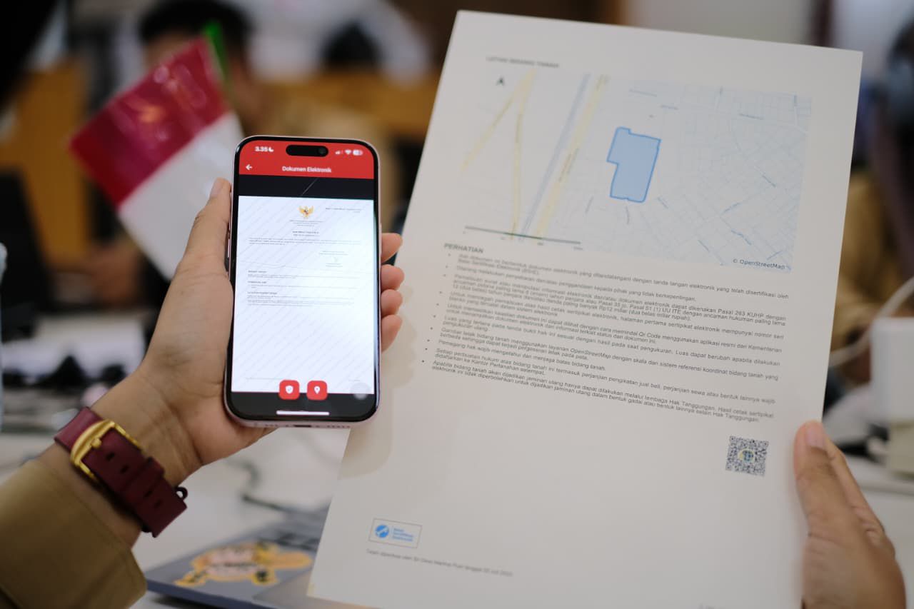 Bencana Alam Datang Tanpa Permisi, Sertipikat Elektronik Jadi Pilihan karena Beri Rasa Aman