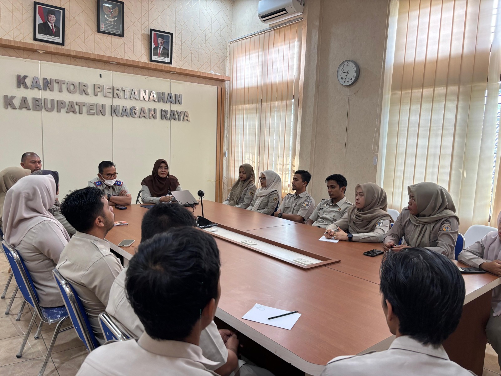BPN Nagan Raya Gelar Briefing bagi PPPK yang Akan Pindah Wilayah Kerja