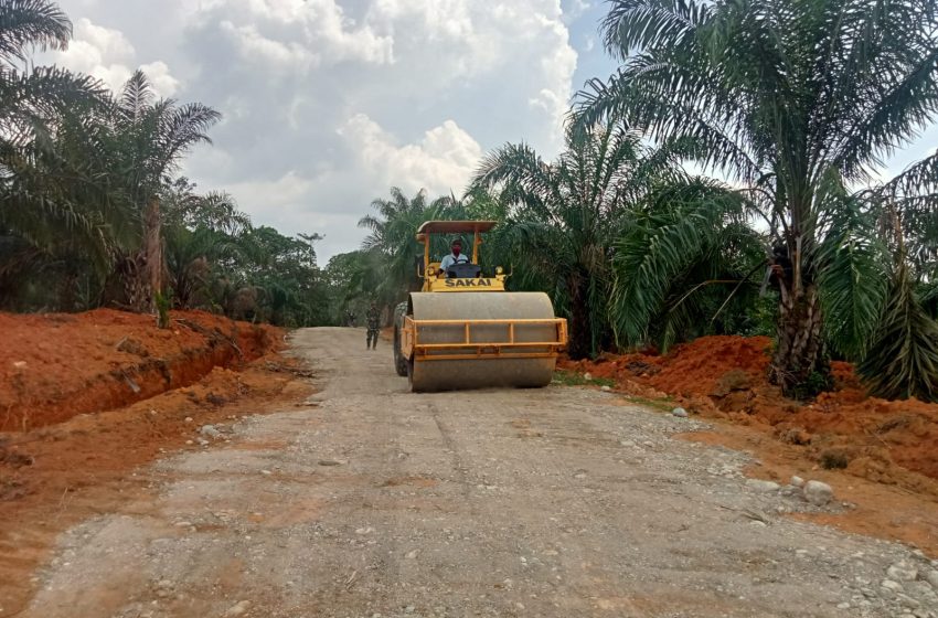  Sehari Jelang Penutupan TMMD, Mesin Vibro Menggema di Ujong Blang