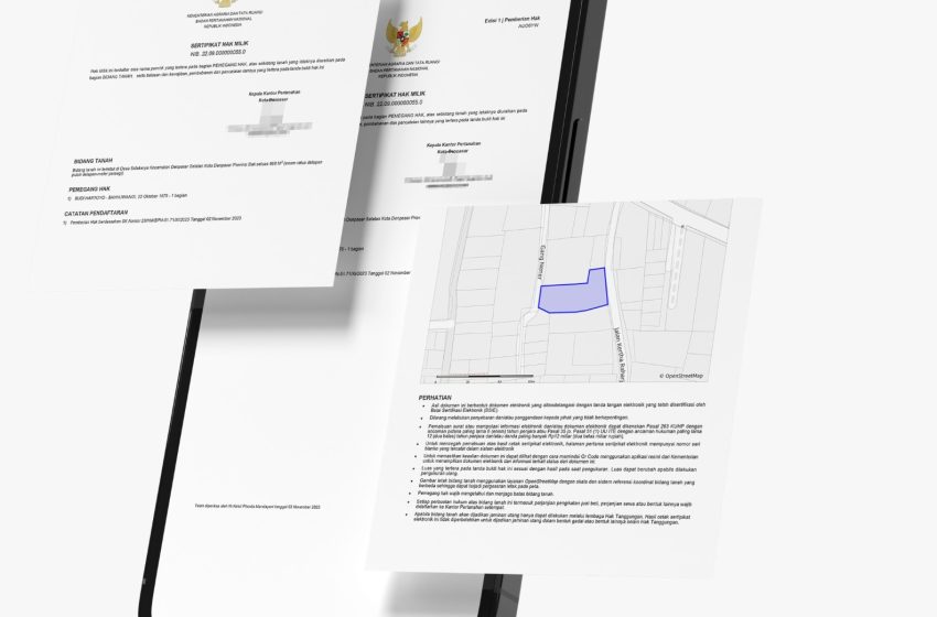  Ketahui Ragam Jenis Sertipikat Tanah dan Perbedaannya