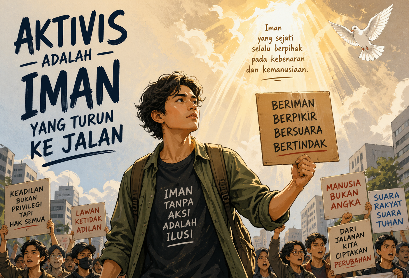 Aktivisme adalah Iman yang Turun ke Jalan