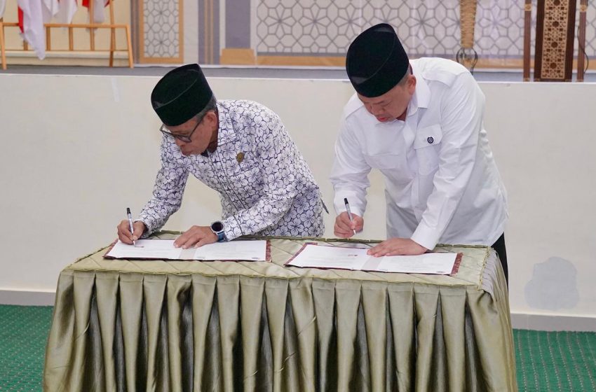  Menteri Nusron dan Rektor UIN Datokarama Palu Teken MoU, Libatkan Mahasiswa Tuntaskan Legalisasi Tanah Wakaf