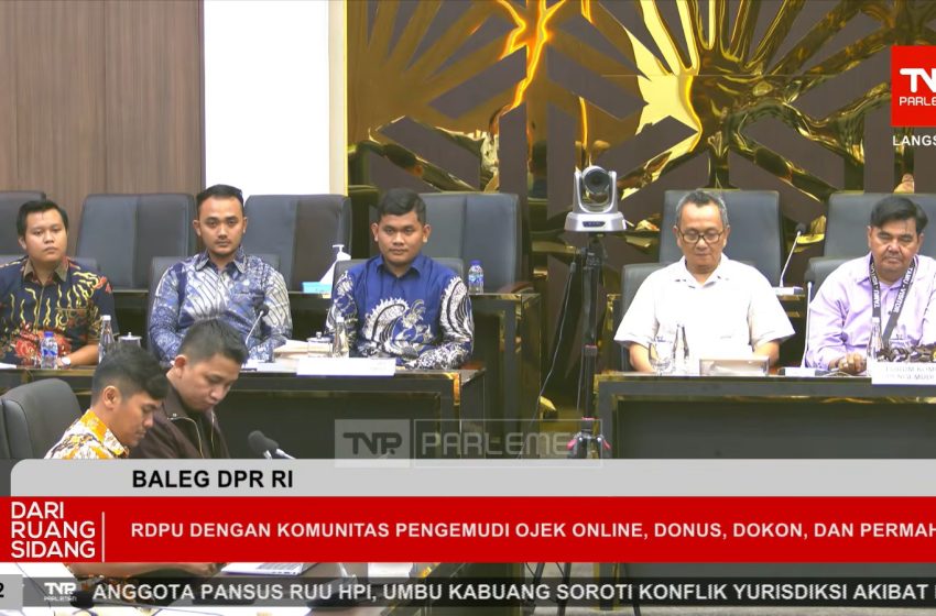  PERMAHI Serap Aspirasi Driver Online, Dorong Regulasi Berkeadilan di Baleg DPR RI