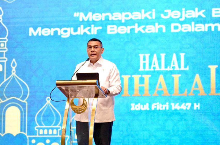  Hadiri Halalbihalal MAPPI, Wamen Ossy Ingatkan Pentingnya Nilai Integritas dalam Profesi Penilai
