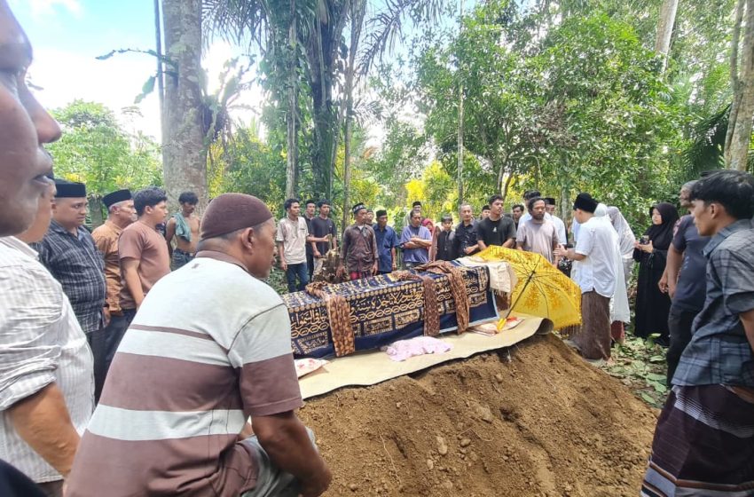  MD KAHMI Nagan Raya Berduka, Dewan Pakar Meninggal Dunia