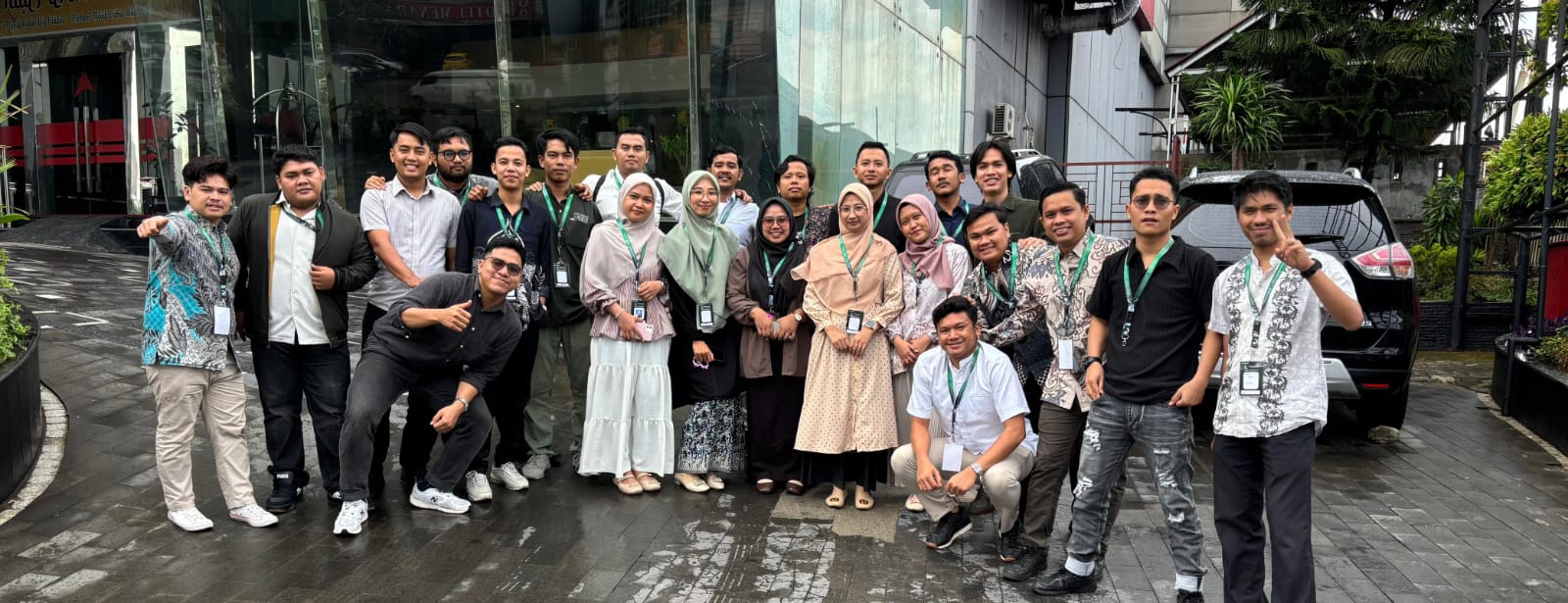 Wujud Kepedulian Sesama, Peserta LK III Badko HMI Sumut Gelar Aksi Berbagi