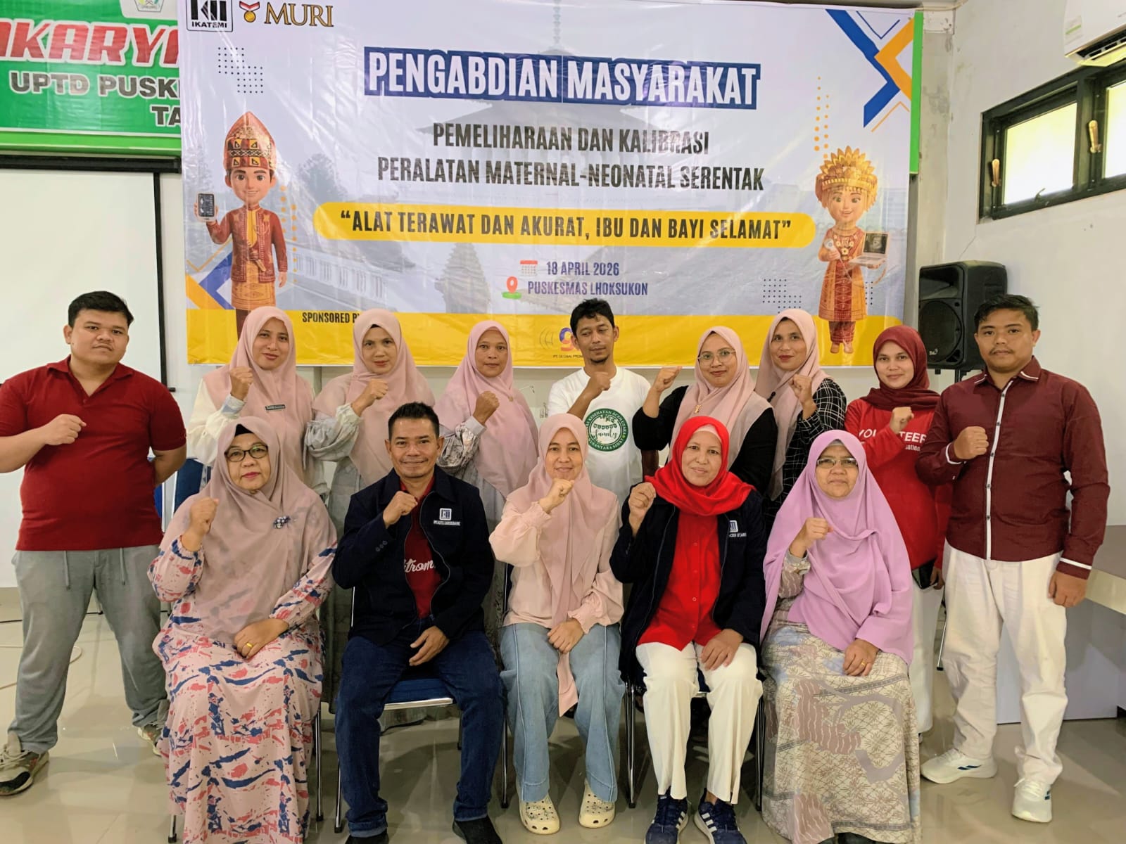 IKATEMI Ikatan Elektro Medis Indonesia Aceh Gelar Pengabdian Masyarakat di Hari Elektromedis Nasional (HEN)