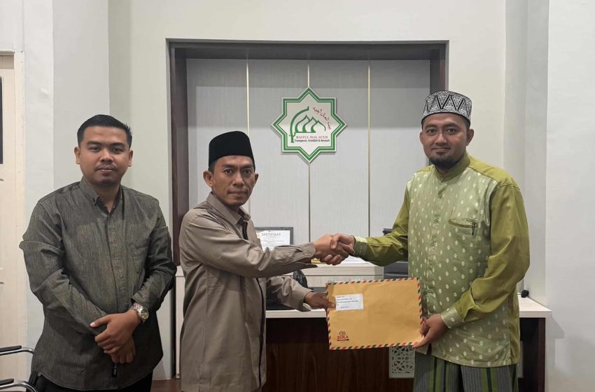  Direktur MUQ Aceh Selatan Bangun Kerja Sama dengan Baitul Mal Aceh