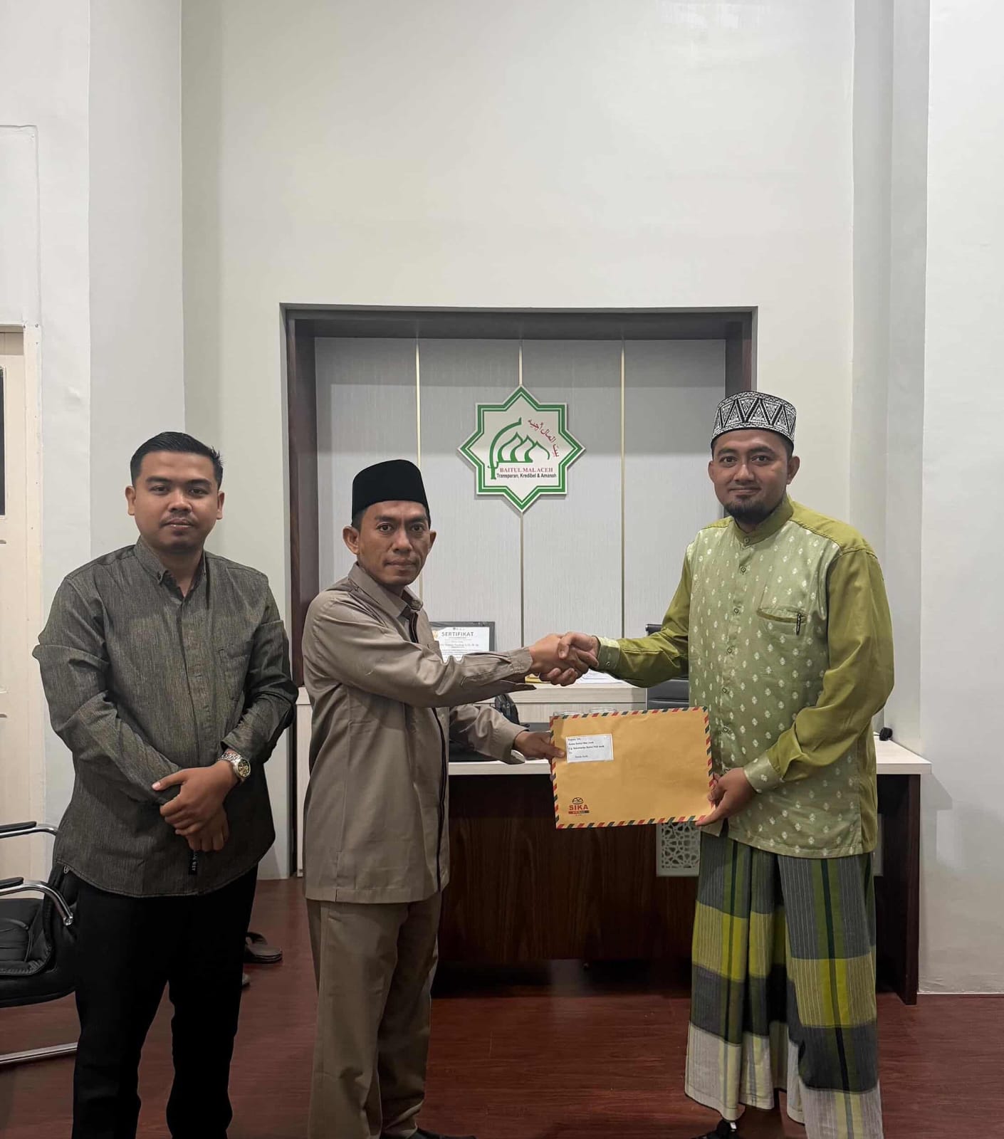 Direktur MUQ Aceh Selatan Bangun Kerja Sama dengan Baitul Mal Aceh