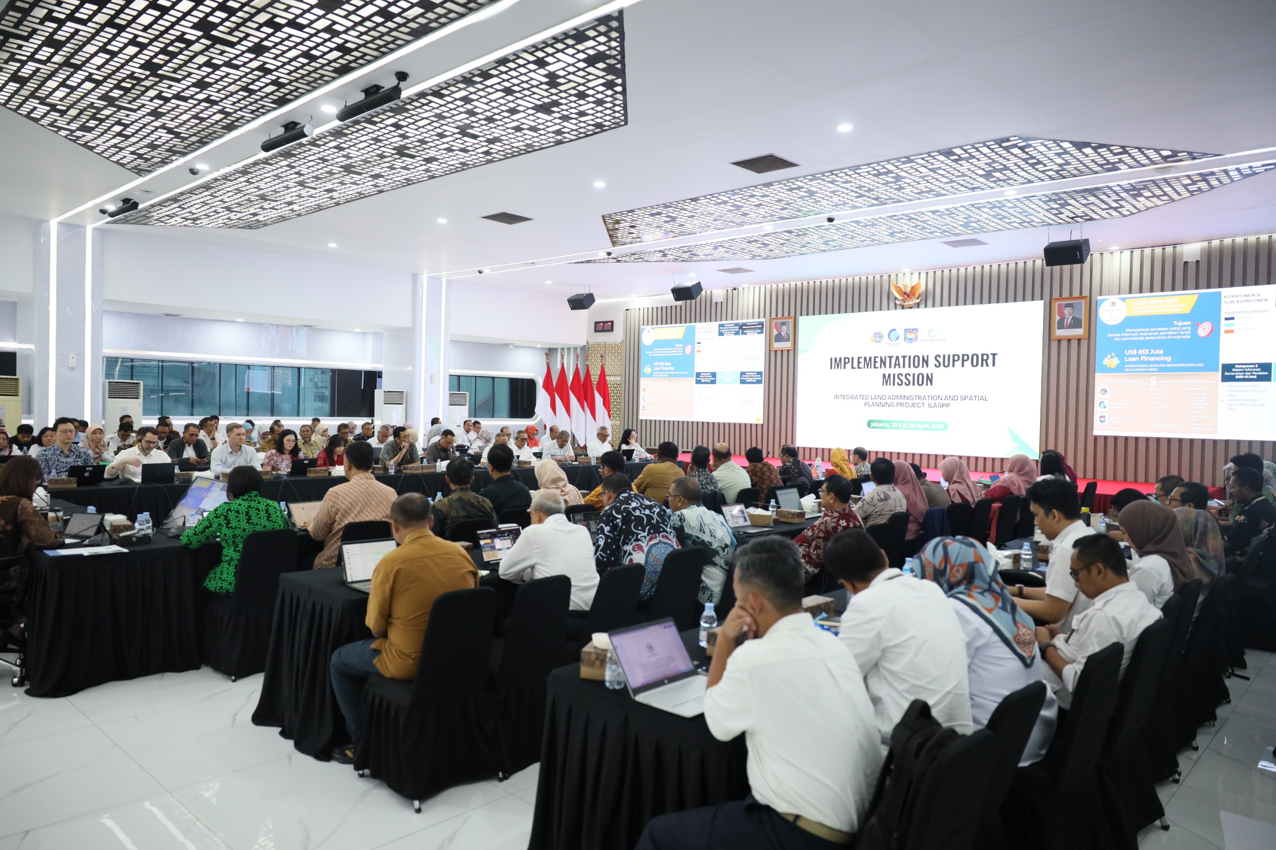 Kick Off Implementation Support Mission ILASPP, Sekjen ATR/BPN Minta Semua Pihak Aktif Berpartisipasi untuk Atasi Kendala