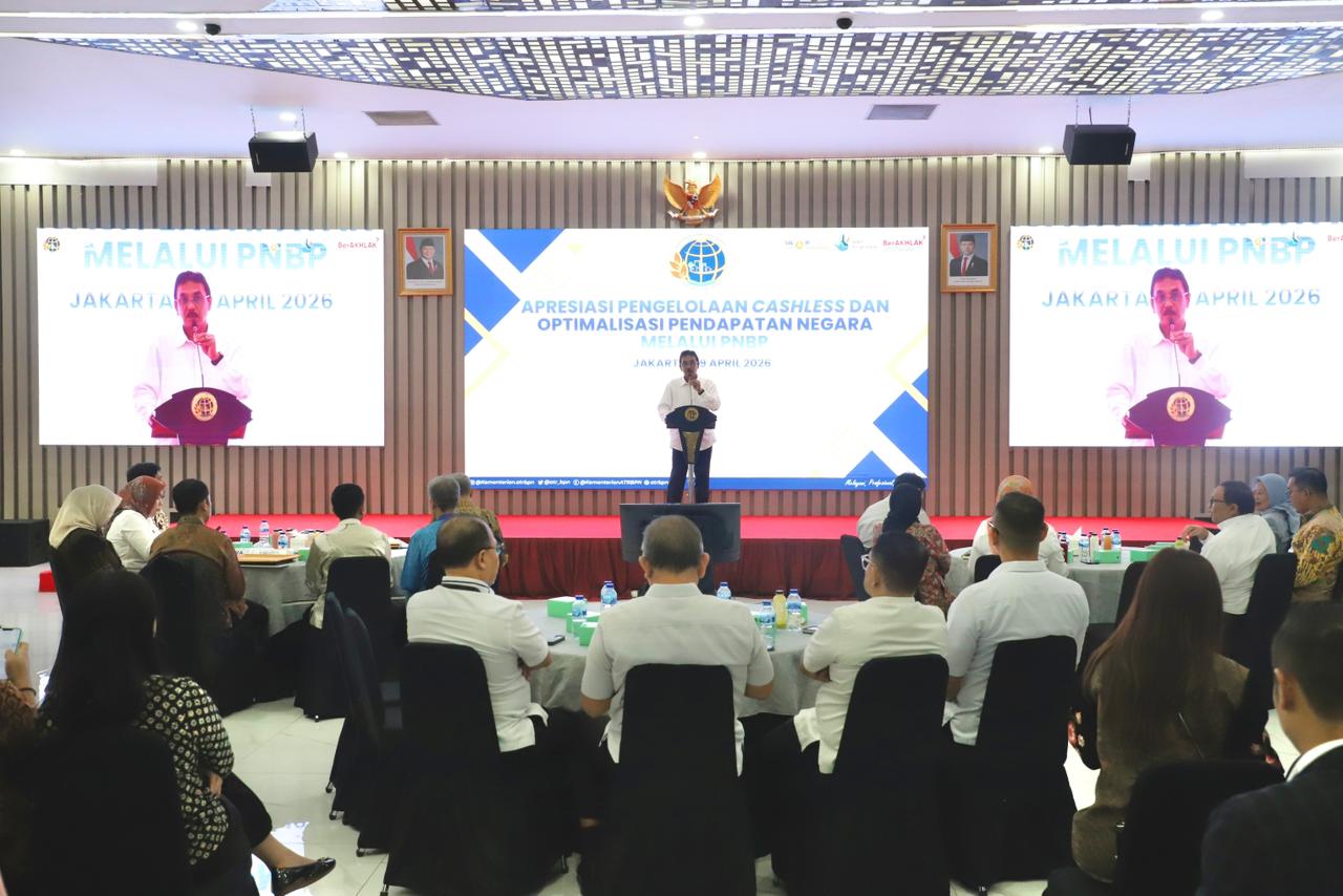 Kelola Keuangan dengan Cash Management System, Sekjen ATR/BPN: Tingkatkan Transparansi dan Pengawasan Keuangan