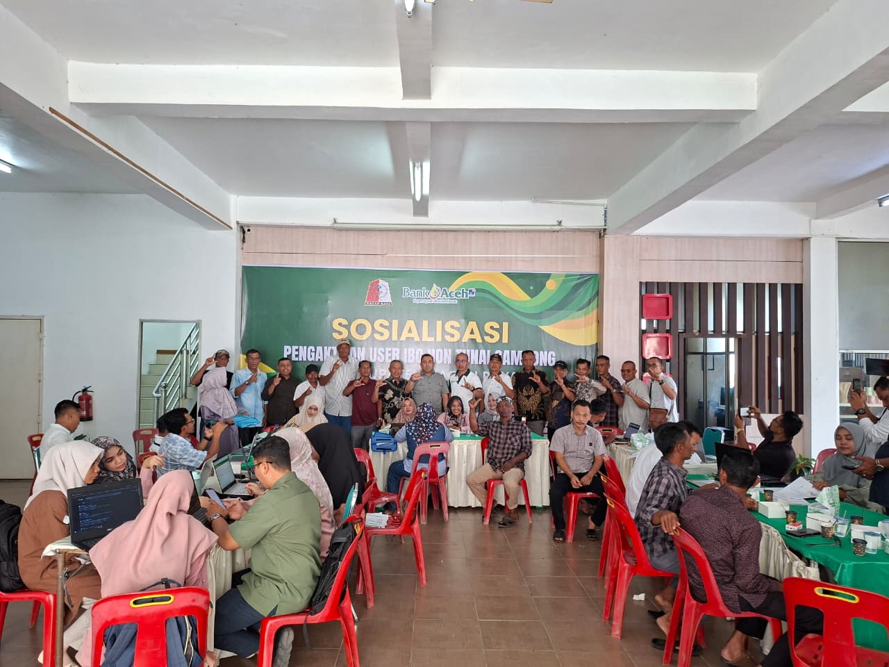 Bank Aceh Tuntaskan Sosialisasi dan Aktivasi IBC Non Tunai 222 Gampong Nagan Raya, Siap Launching Awal Juni