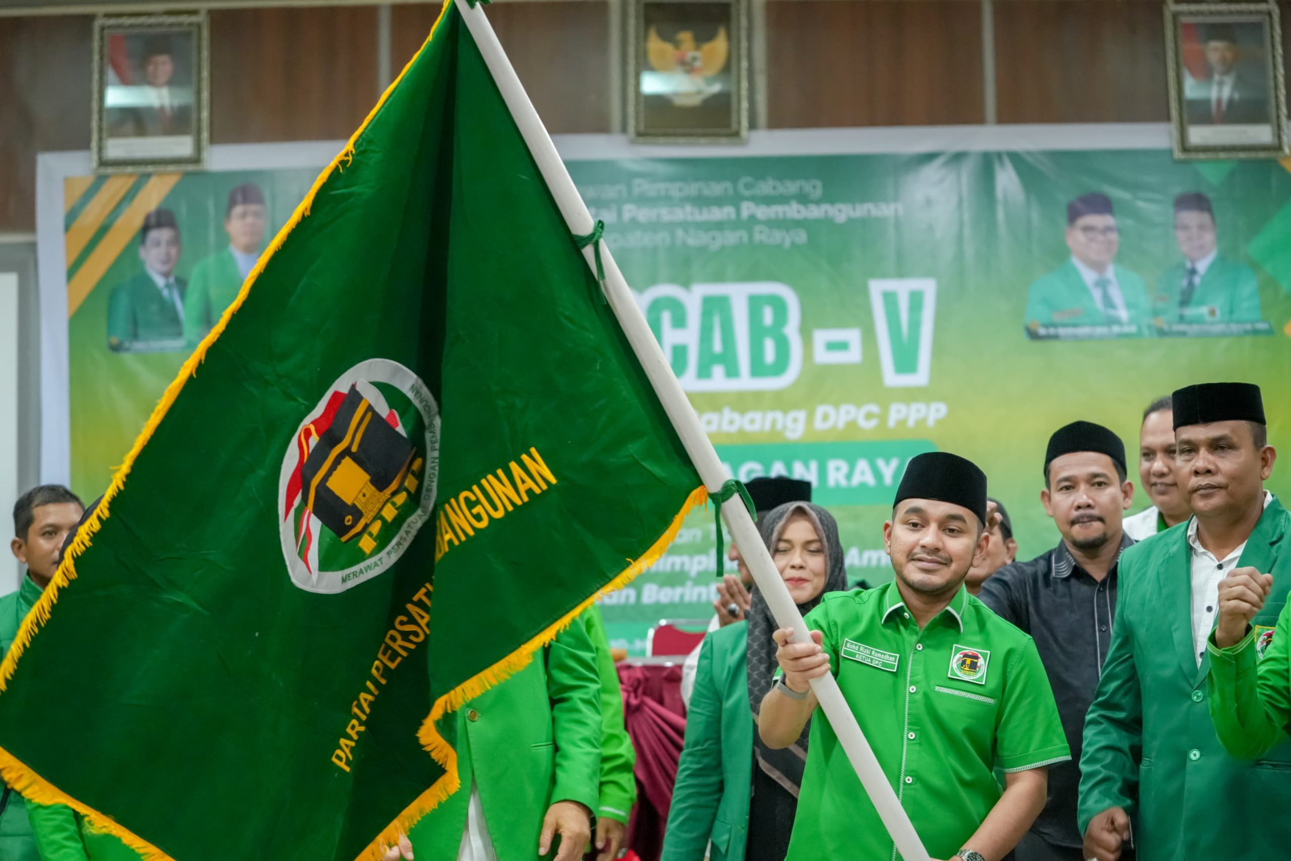 Mohd Rizki Ramadhan Kembali Nahkodai Partai Berlambang Ka’bah Secara Aklamasi
