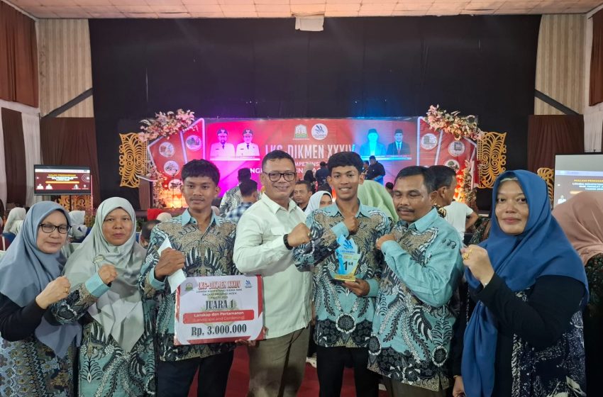  SMK-PP Negeri Saree Raih Juara I Landscape and Gardening, Siap Harumkan Nama Aceh di LKS Nasional 2026