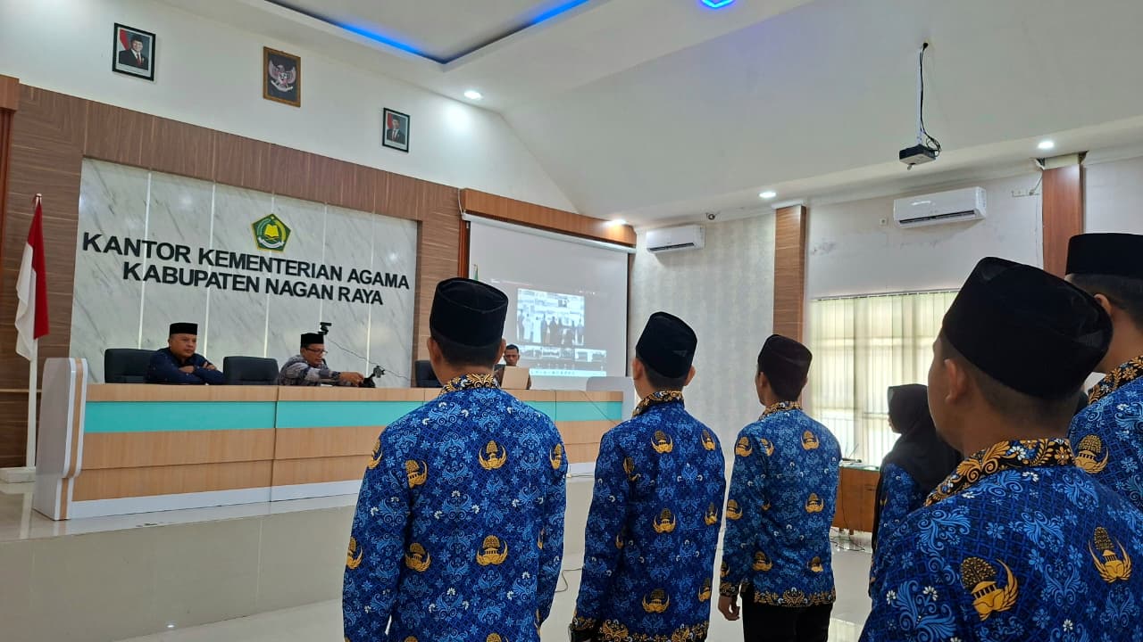 CPNS Kemenag Nagan Raya Dilantik, Terbanyak Guru