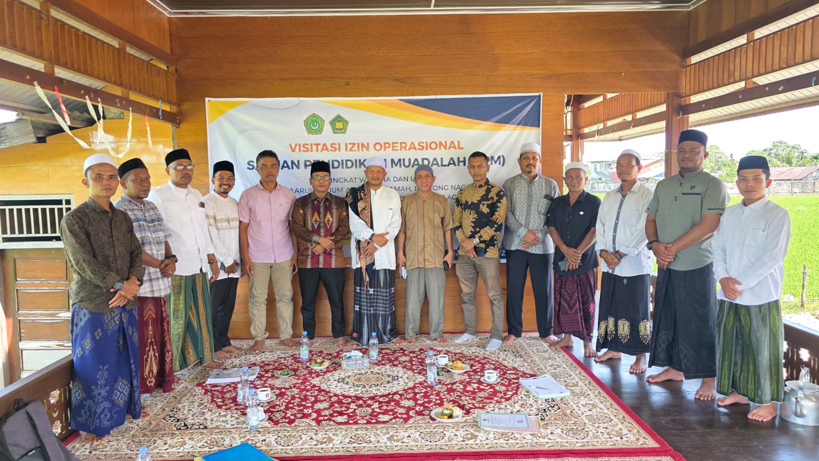 Kanwil Kemenag Aceh Lakukan Visitasi Usulan SPM ke Dayah Daarul Uluum Al Mukarramah Nagan Raya