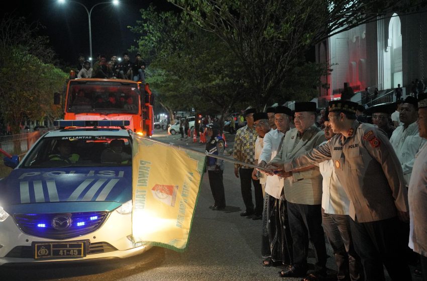  Ketua DPRK Nagan Raya Hadiri Pembukaan Pawai Takbiran Idul Adha 1447 H di Masjid Giok