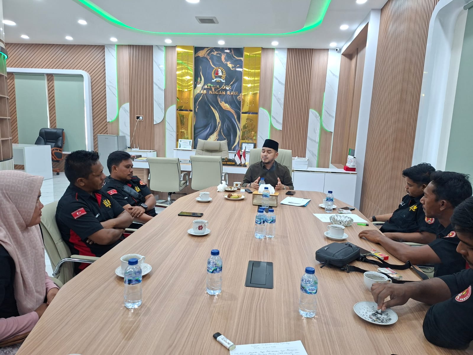 Ketua DPRK Mohd Rizki Ramadhan Terima Silaturahmi Jaringan Aneuk Syuhada Aceh, Bahas Aspirasi dan Investasi Beutong Ateuh