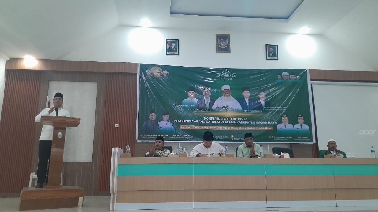 Konfercab IV PCNU Nagan Raya Tetapkan Kepengurusan Baru, Perkuat Sinergi dengan Pemerintah dan Masyarakat