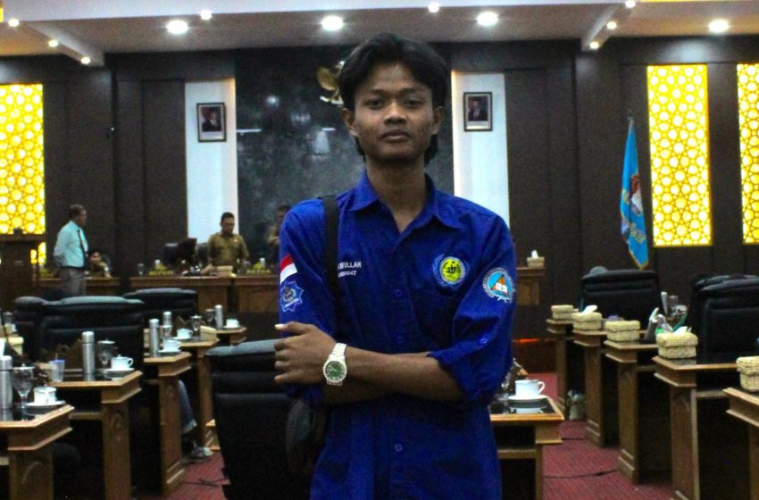  Ketua BEM FEB UTU Nilai Pelaporan Aktivis Jhony Howord oleh PT SCY Bentuk Pembungkaman Suara Aktivis
