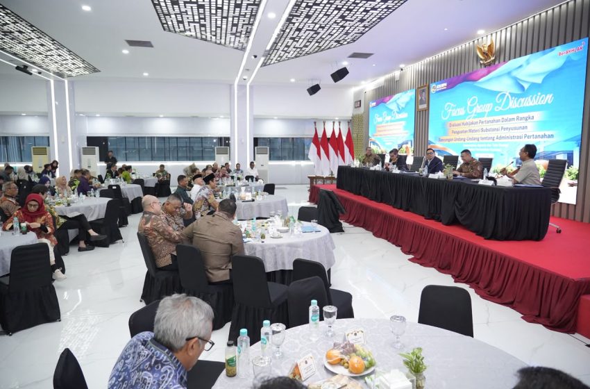  RUU Administrasi Pertanahan Jadi Instrumen Strategis untuk Memperkuat Sistem Pertanahan Nasional
