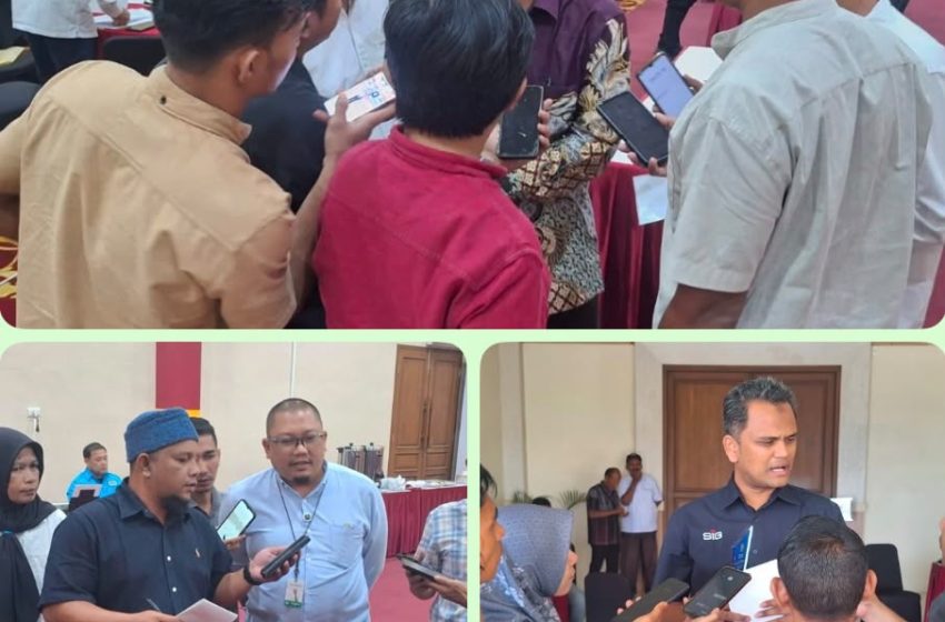  Puluhan Wartawan Lintas Media Ikut Uji Kompetensi di Banda Aceh