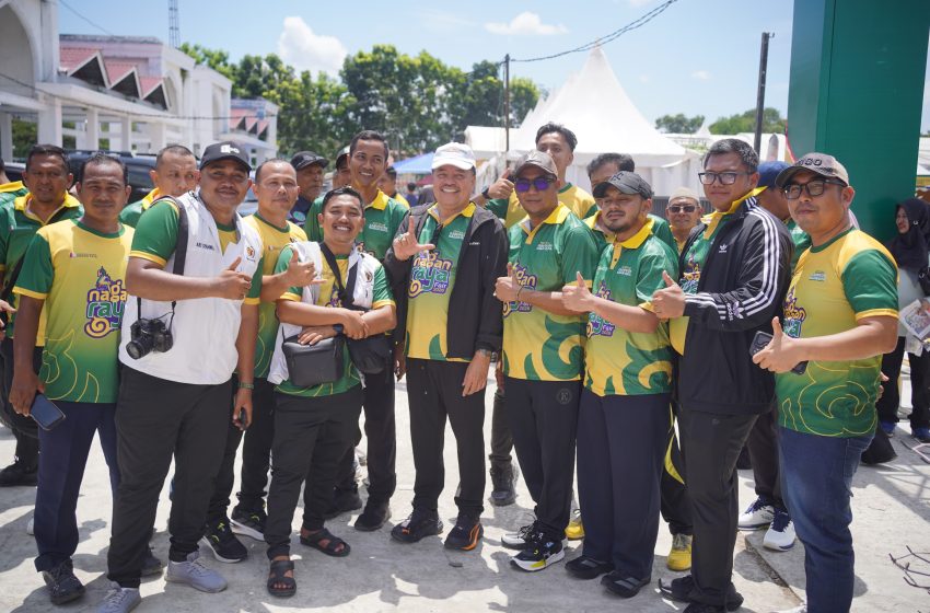  Ketua DPRK Nagan Raya Ikuti Jalan Santai Meriahkan HUT ke-24 Kabupaten Nagan Raya
