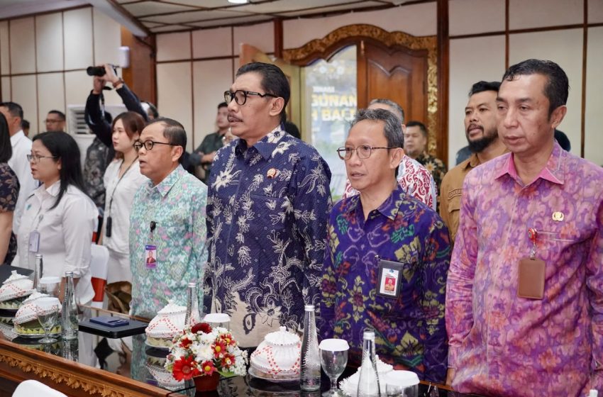  Wamen ATR/Waka BPN: RTR dan RDTR Jadi Kompas Pembangunan di Bali