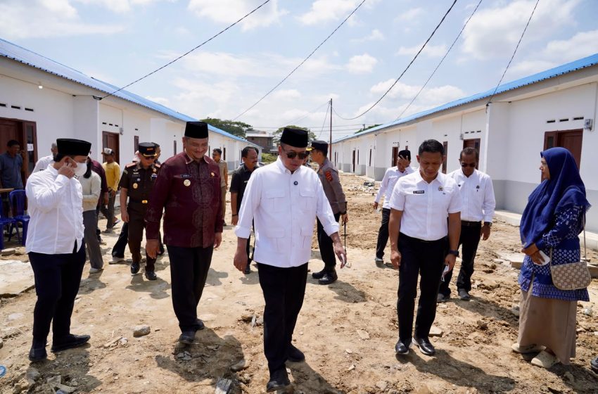  Tinjau Lokasi Huntap bagi Korban Bencana Aceh Tamiang, Menteri Nusron Pastikan Lahan 100% Siap Digunakan