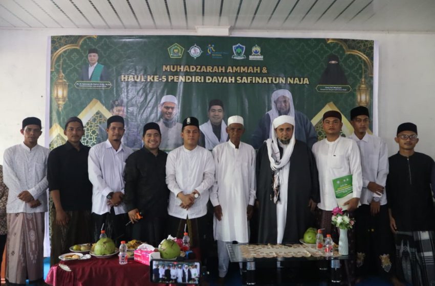  Di Haul Pendiri Dayah Safinatun Naja Nagan Raya, Universitas Al-Wasatiyyah Yaman Buka Peluang Santri Kuliah di Timur Tengah
